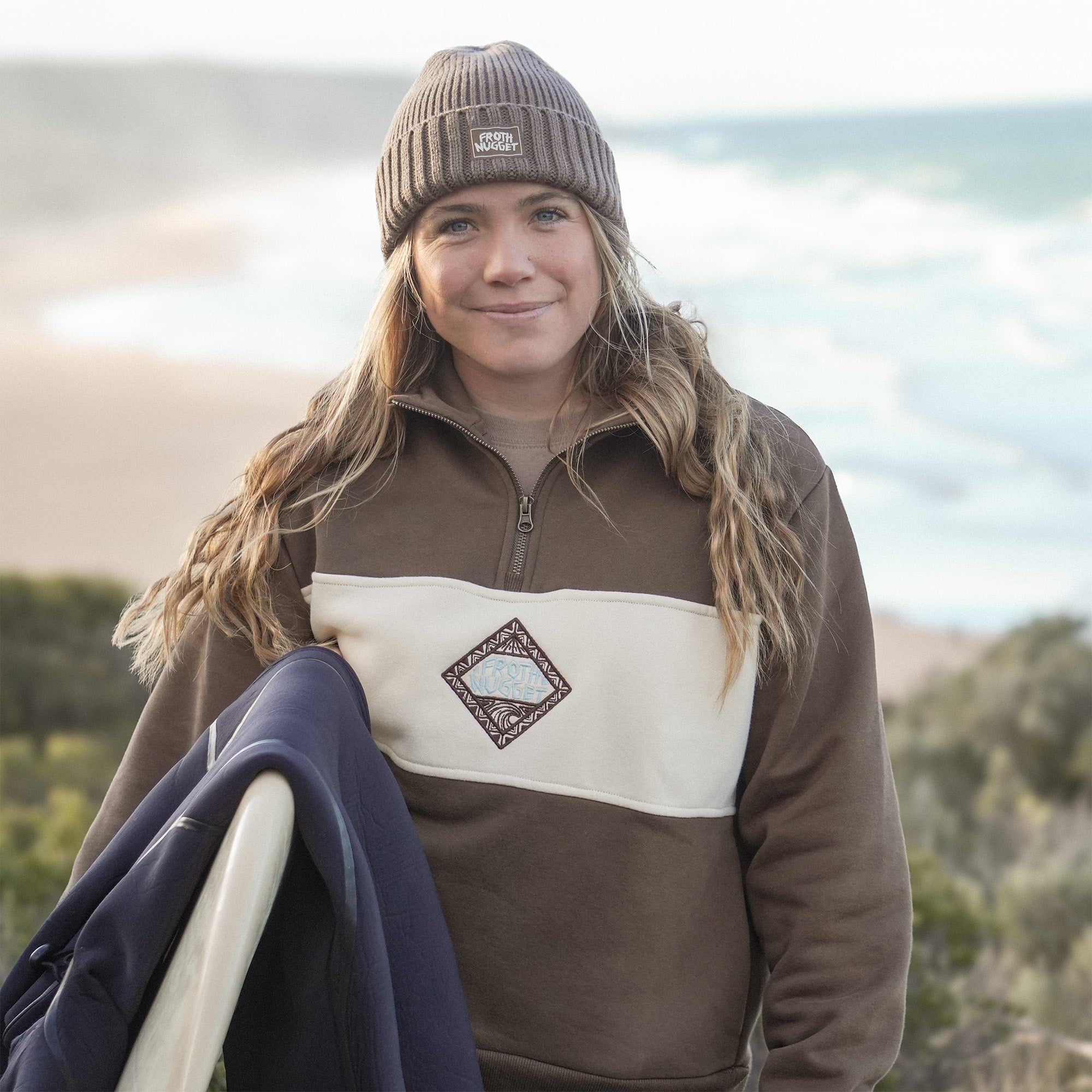 Off Grid Quarter Zip XS
