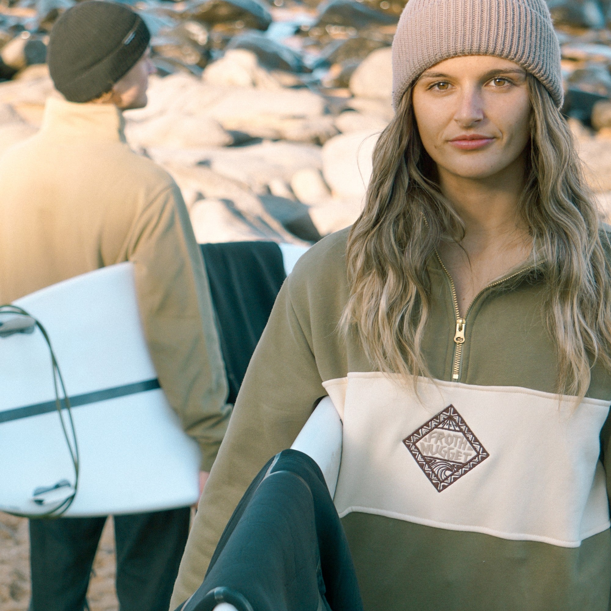 Off Grid Quarter Zip XS