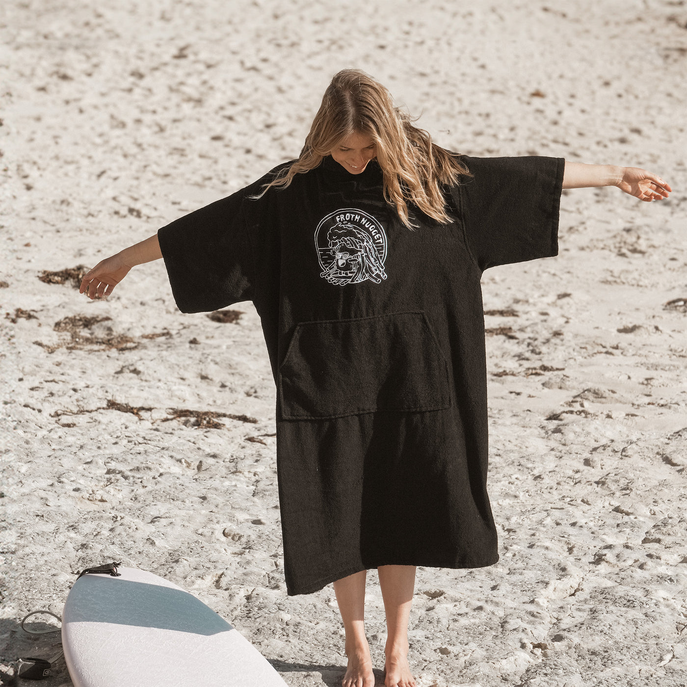 The Froth Nugget Adult Surf Hooded Towel