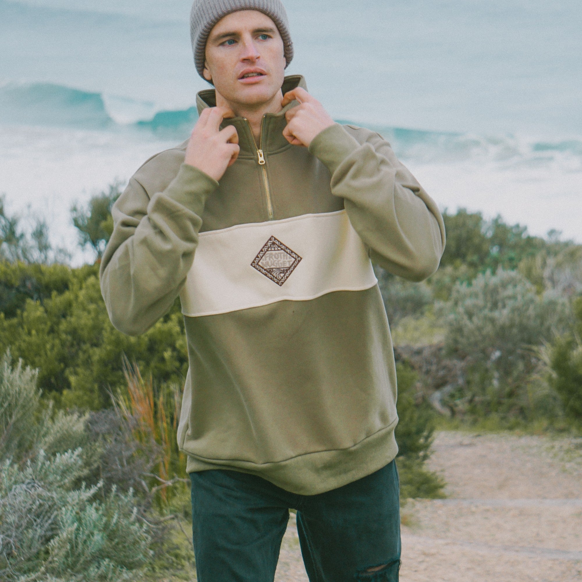 Off Grid Quarter Zip XS