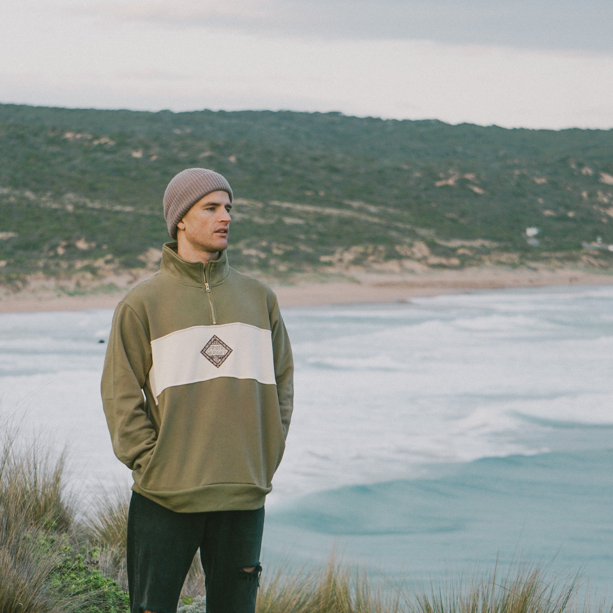 Off Grid Quarter Zip XS