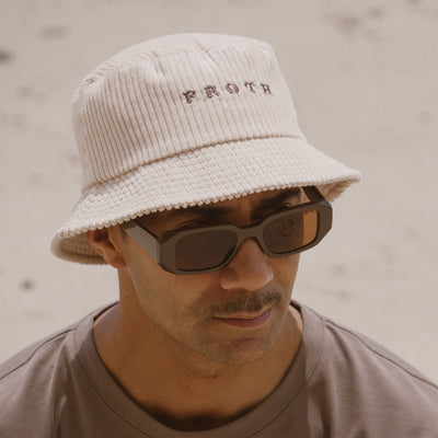 Froth Bucket Hat Sand