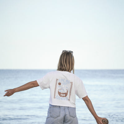 Locos for Cocos Cropped T-shirt