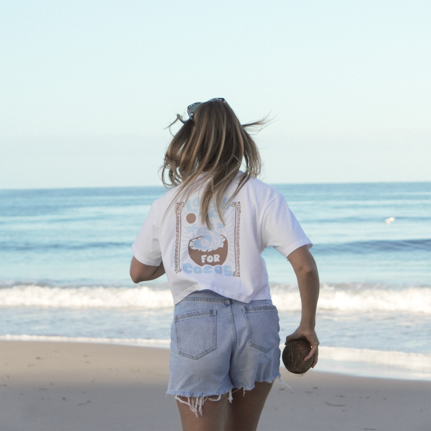 Loco for Cocos Cropped T-shirt