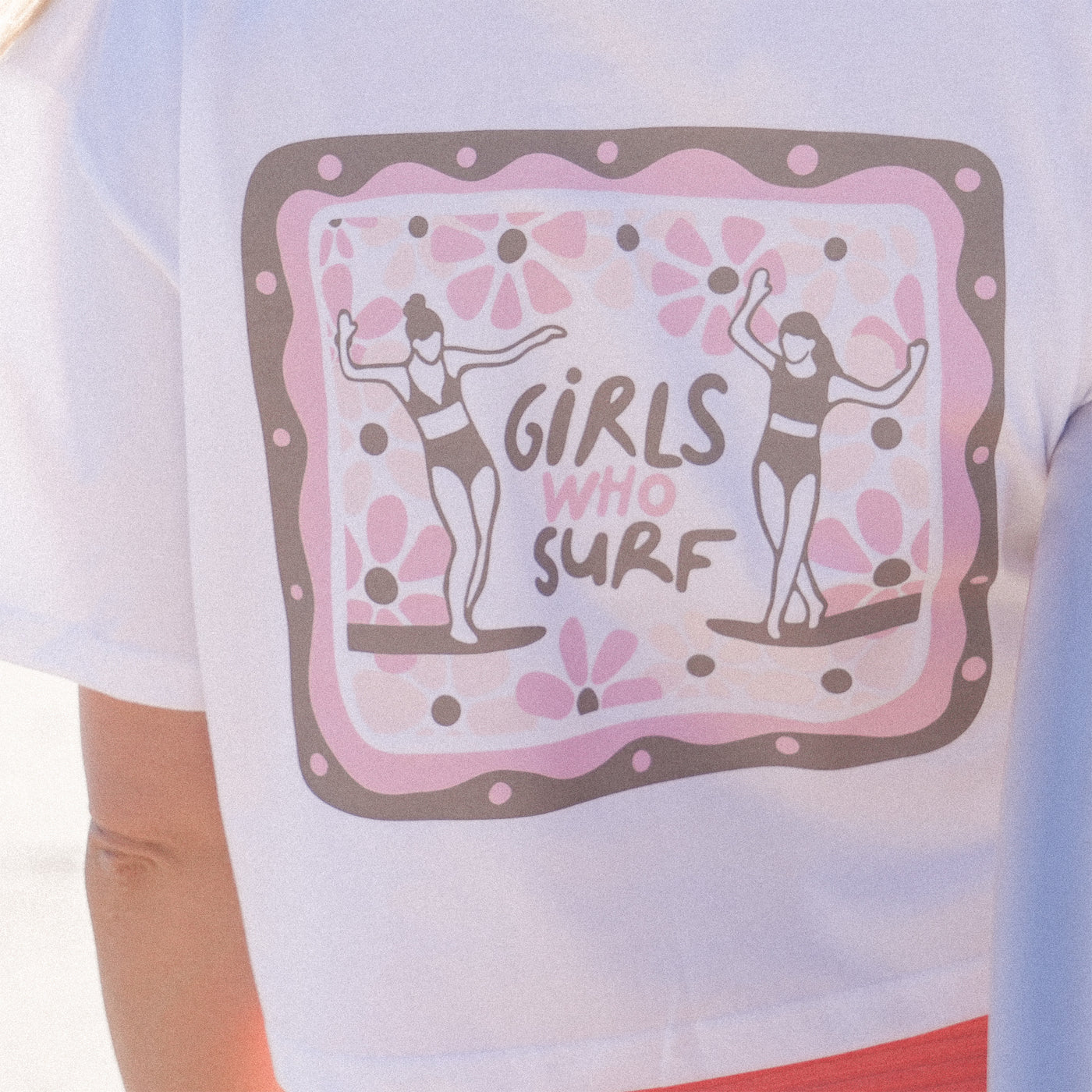 Girls Who Surf Cropped T-shirt