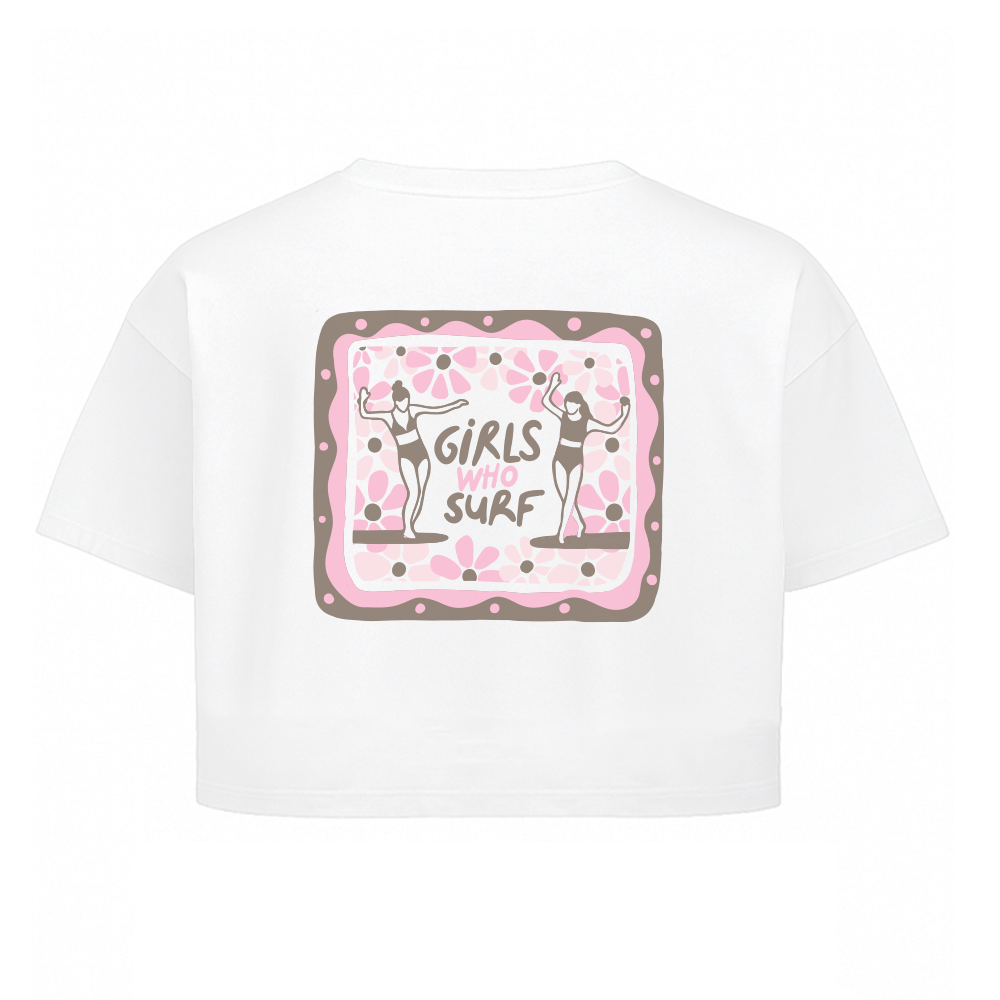 Girls Who Surf Cropped T-shirt