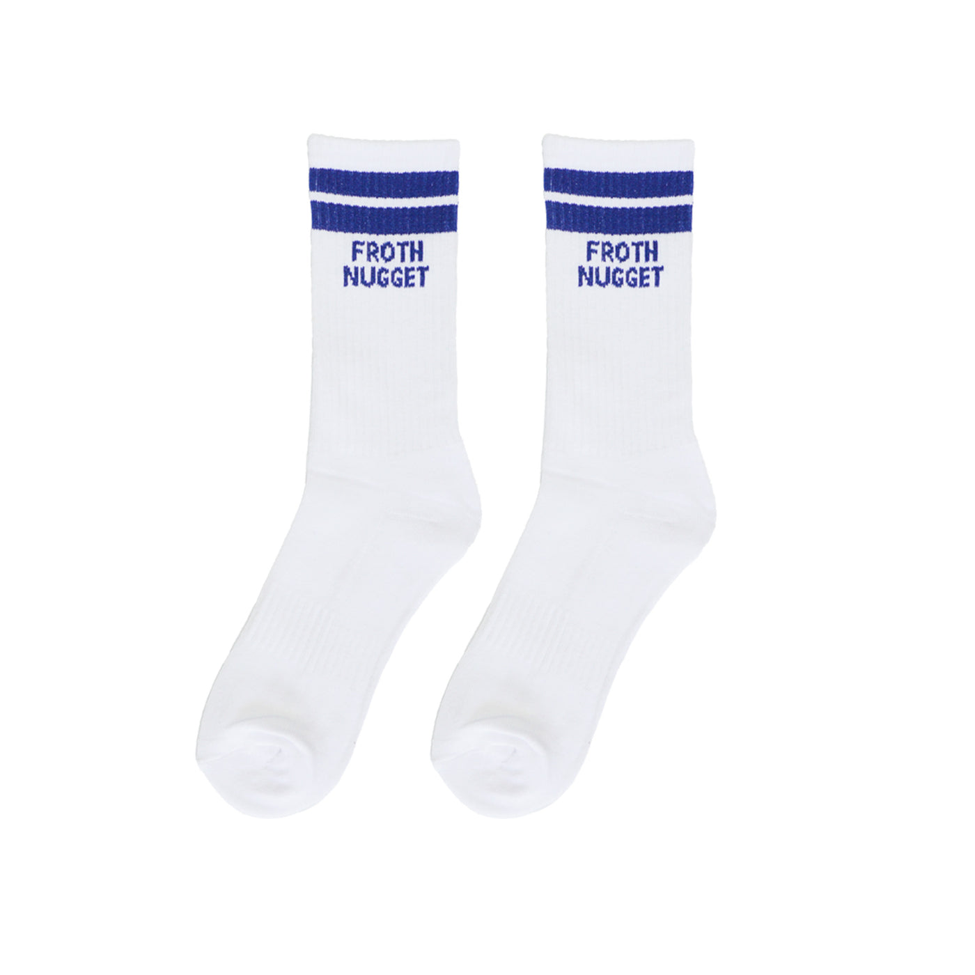 Limited Edition Classic Froth Nugget Socks - Blue