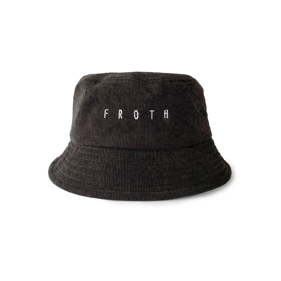 Black Bucket Hat | Bucket hats For Women | Froth Nugget